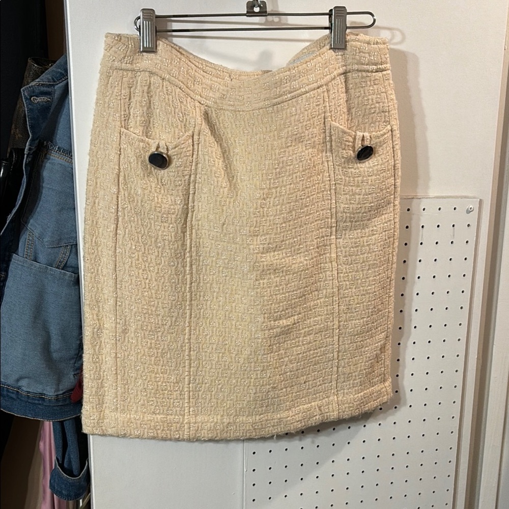 Elegant Cream Skirt